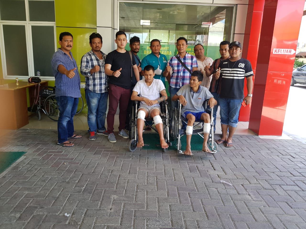 Team Pegasus Polsek Medan Baru Tembak Dua dari Tiga Kompoltan Kawanan Begal