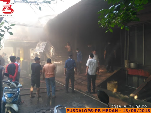 Pasar Petisah Dilalap Sijago Merah, Ini Jumlah Ruko yang terbakar
