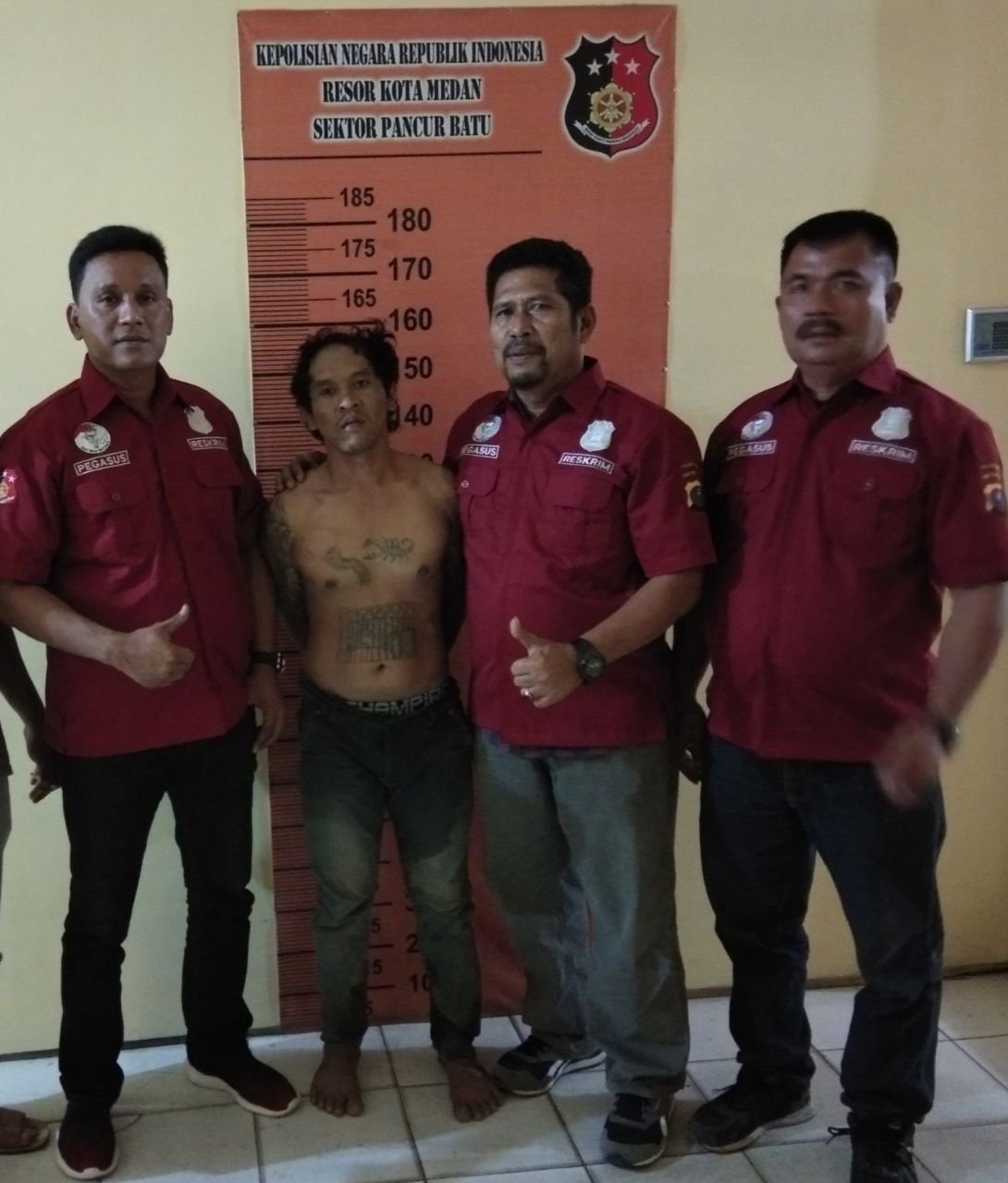 Pegasus Polsek Pancur Batu Ringkus Residivis Sepecialus Bongkar Rumah