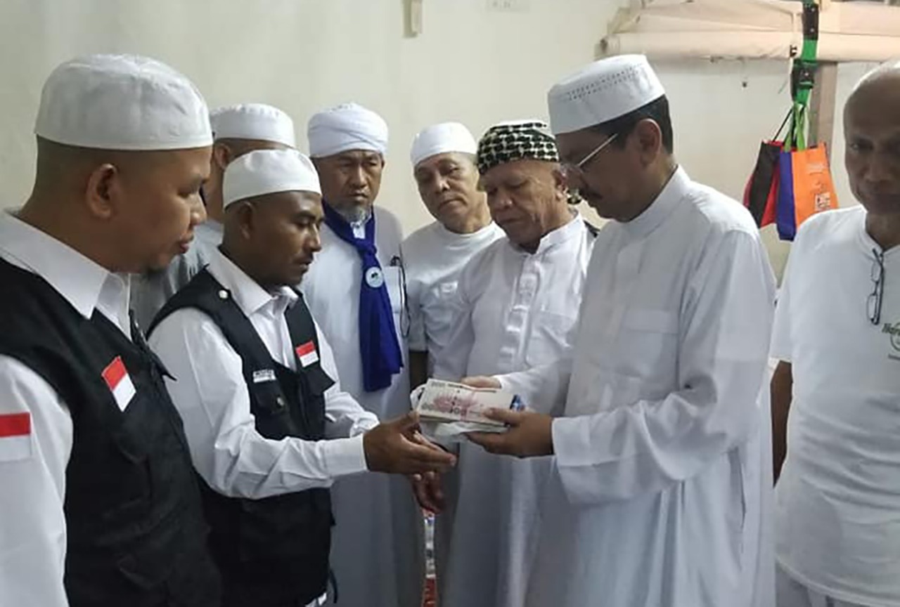Spontan, Jamaah Haji Sumut ,   Galang Bantuan Untuk Lombok