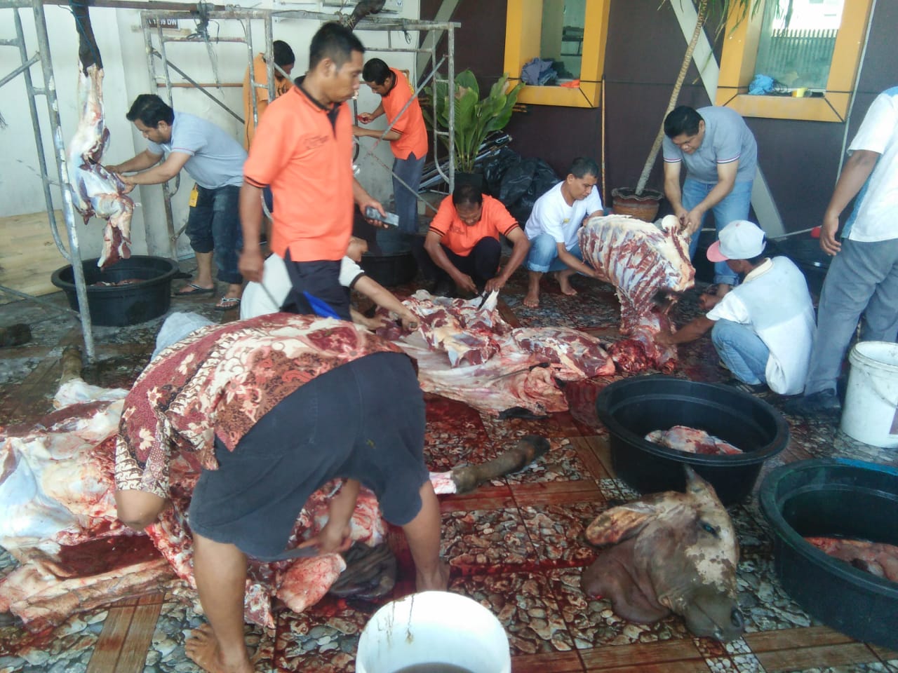 Aroma Bakery Bagikan 600 Kupon Daging Kurban