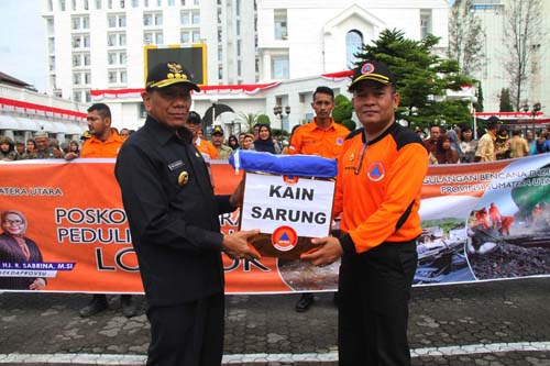 Peduli Lombok Dilaunching, Ini Jumlah Bantuan Pemprovsu
