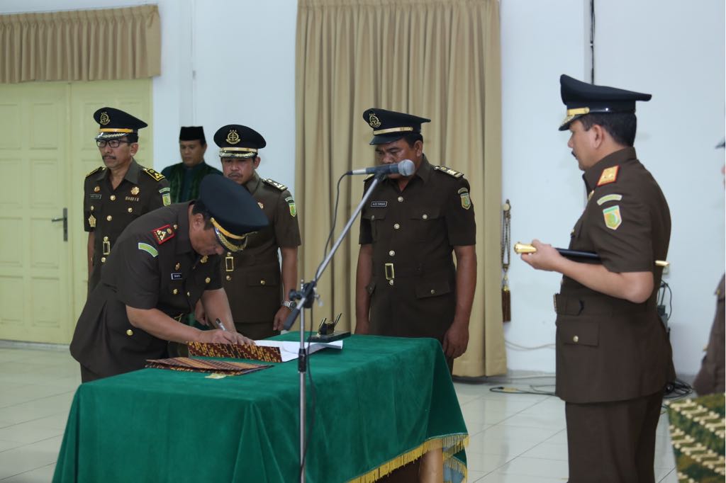 Kejatisu  Gelar Sertijab Aswas, 3 Kajari,Kabag TU Dan Koordinator