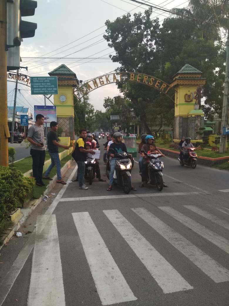 Komunitas Langkat Scooter Gelar  Kegsos
