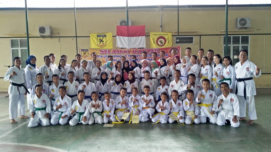 Lemkari Polres Langkat Kejuaraan Karate Cup Open Tournament