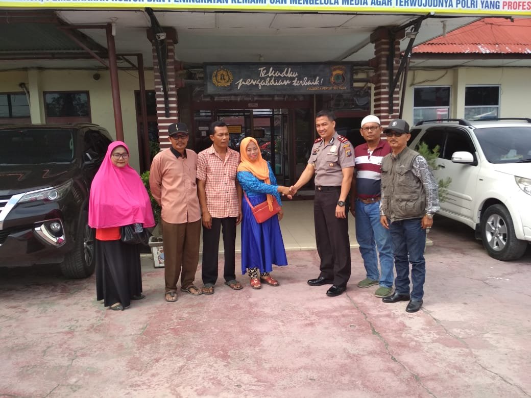 Keluarga Korban Pengancaman Apresiasi Kinerja Polsek Percut Sei Tuan, Kompol Faidil Zikri SH SIK : Tetap Maksimal Beri Pelayanan Terbaik