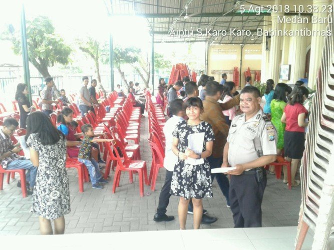 Polsek Medan Baru Pioritaskan 10 Rumah Ibadah