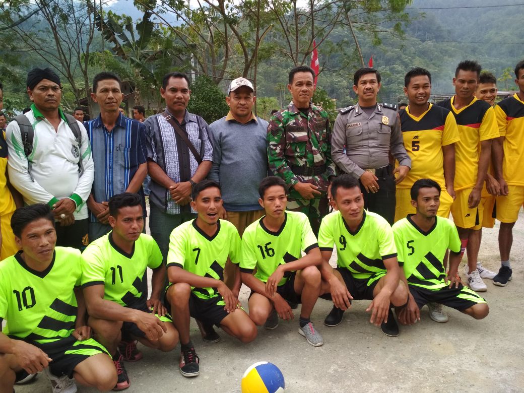 Kecamatan Putri Betung Gelar Turnament Volly HUT RI-73