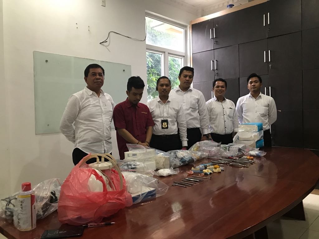 Polda Sumut Bekuk Dokter Gigi Gadungan