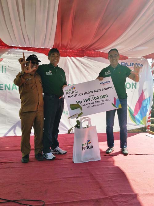 Dukung Wisata Situmorang,Ini Jumlah Bantuan PLN Sumut