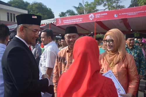 Semarak HUT RI ke-73, PTPN III Serahkan PMP Pada 1.405 Karyawan