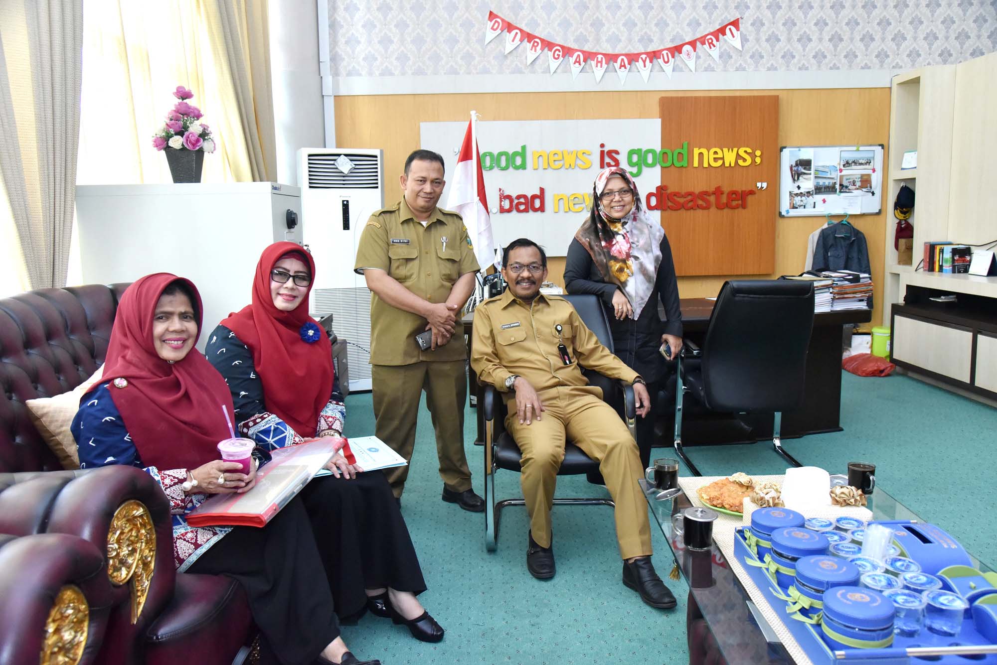 Pemprov Sumut Lakukan Penilaian Dekorasi Ruang OPD