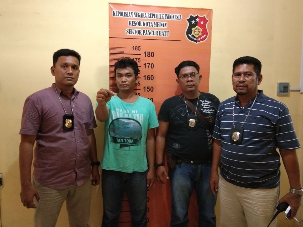 Pegasus Polsek Pancur Batu Ciduk Pengkonsumsi Psikotropika