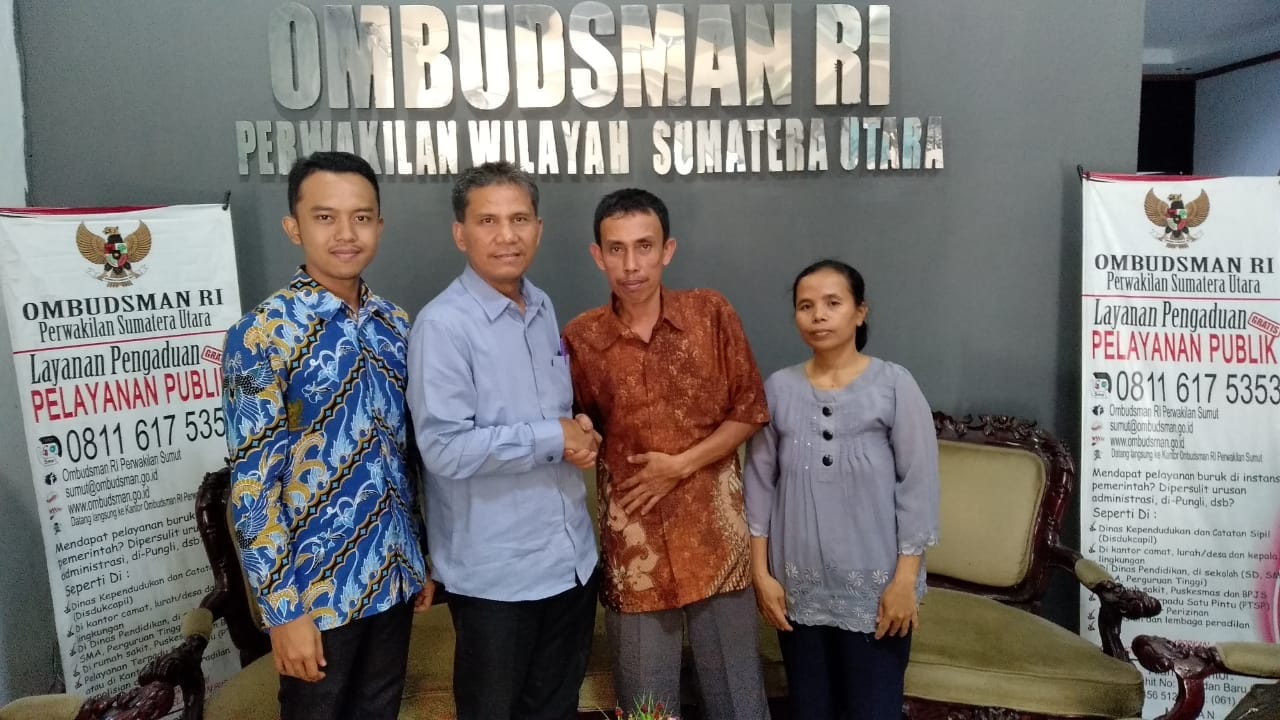 Orangtua Arnita Ucapkan Terima Kasih ke Ombudsman Sumut