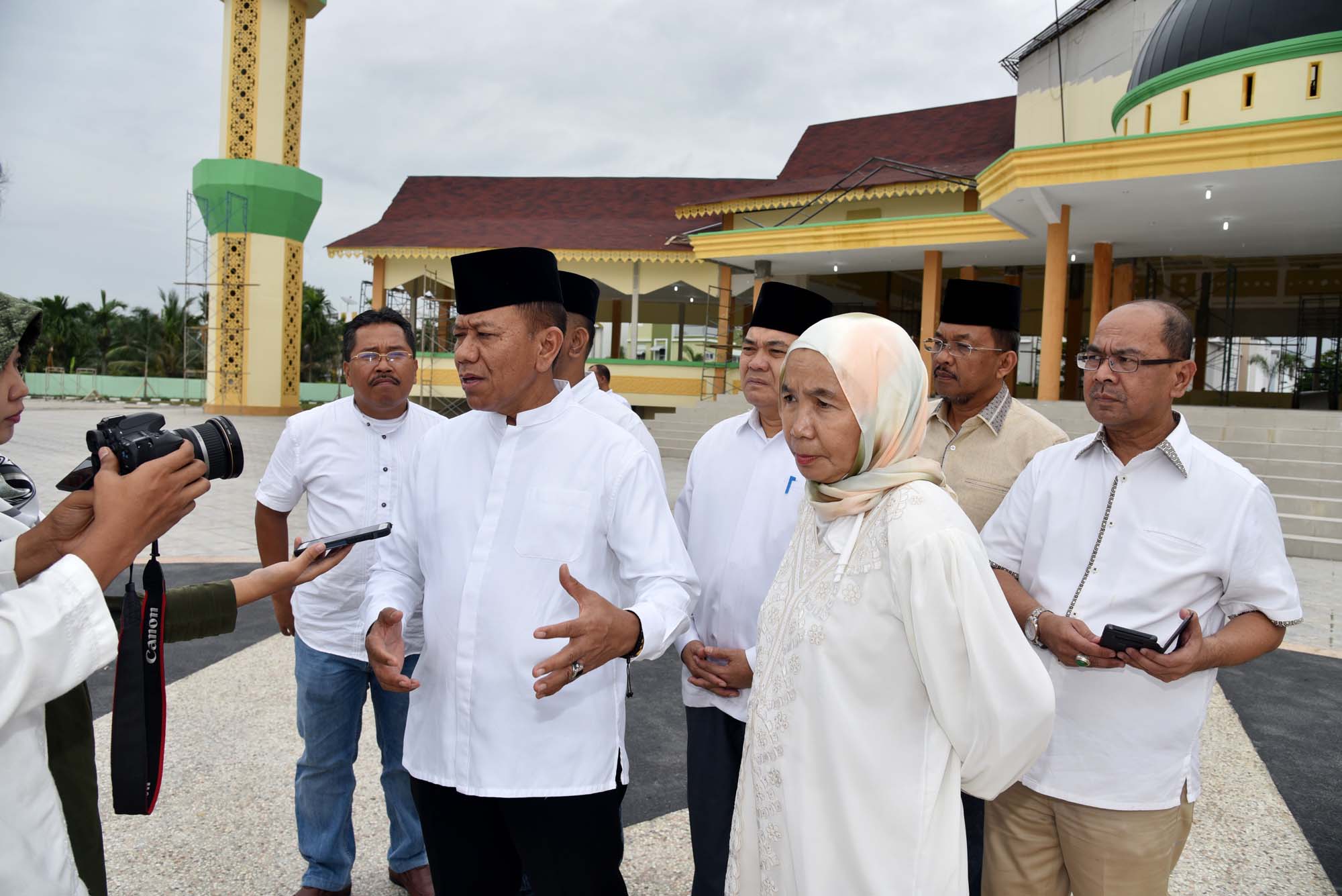 Tinjau Lokasi Utama MTQN XXVII, Pj Gubsu : Persiapan Sudah Mencapai 90 Persen