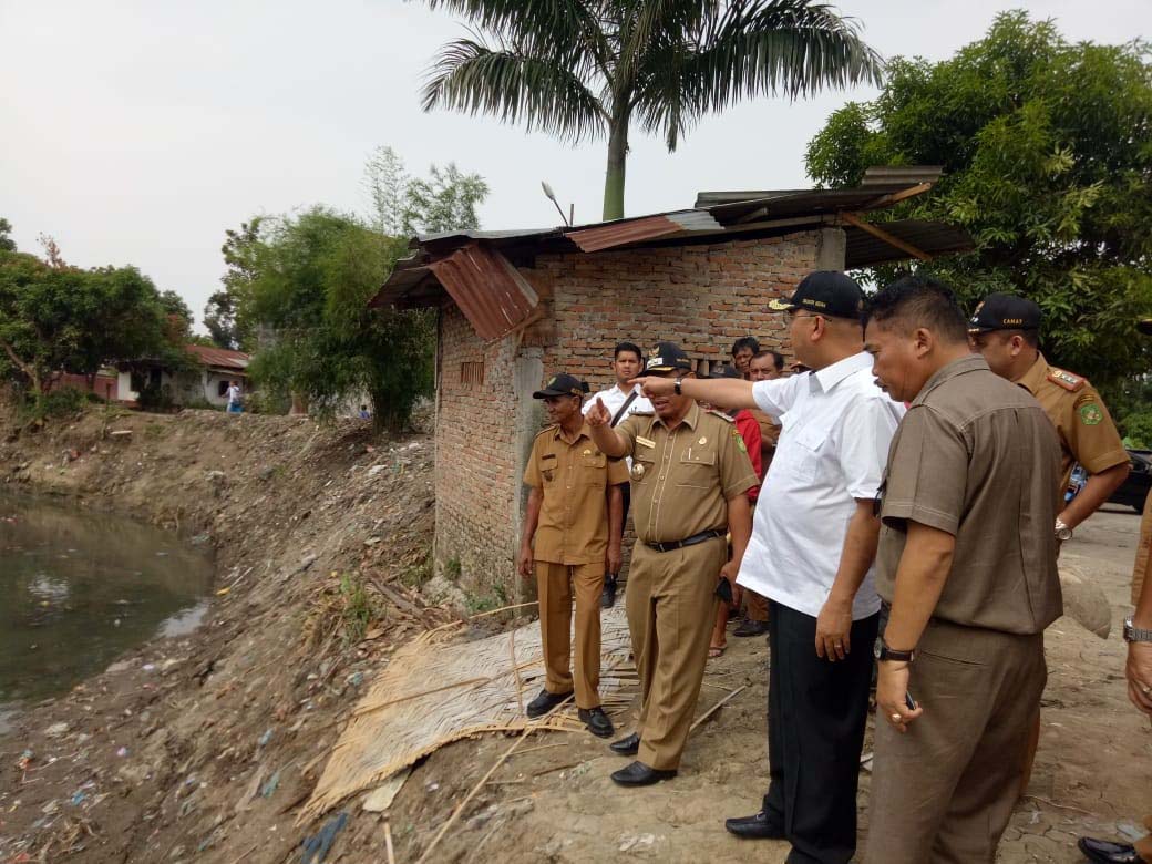 Normalisasi Sungai Sikambing, Eldin Tinjau
