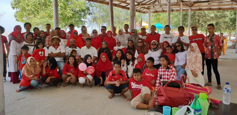 Meriah!!! Arisan Keluarga Besar Alm Miskam,  Gelar Lomba Untuk Memaknai HUT RI Ke 73