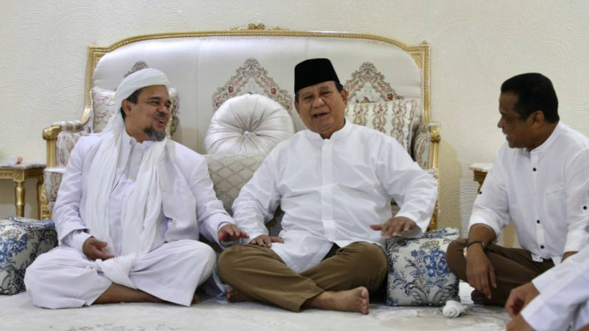 Habib Rizieq disebut Kunci Kemenangan Prabowo-Sandiaga