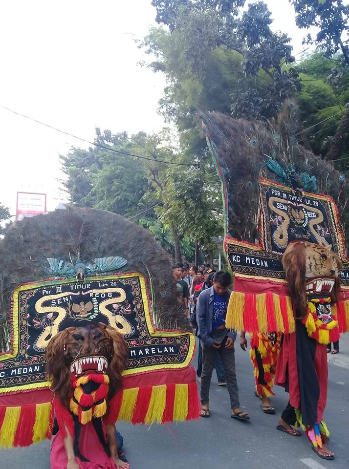 Reog Ponorogo Asal Marelan Ikut Pawai Kemerdekaan RI