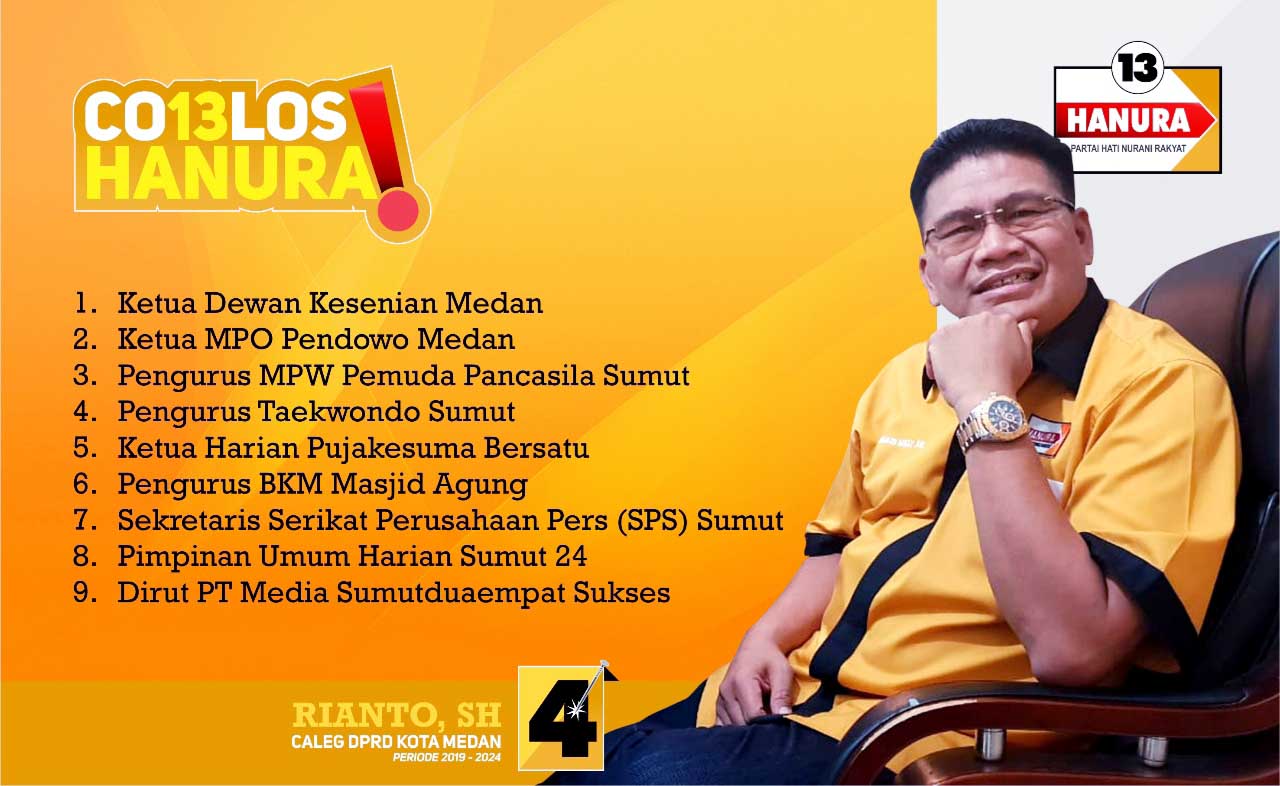Rianto SH :Tanpa Dukungan Masyarakat Kita Tak Berarti, Yuk Jemput Aspirasi