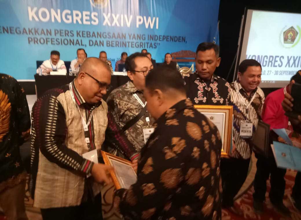 PWI Sumut Raih Penghargaan