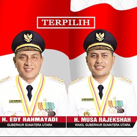 Edy Rahmayadi-Musa Rajekshah Dilantik Presiden 5 September
