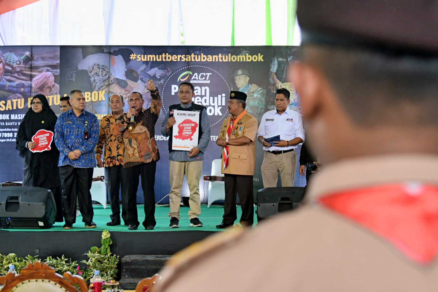 Edy: Sesama Anak Bangsa, Kita Harus Saling Tanggap