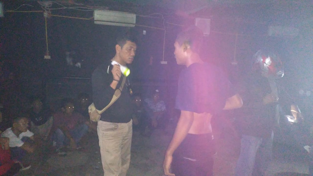 Oprasi Antik 2018 P4GN, Polsek Kutalim Baru Razia Cafe Asik Asik