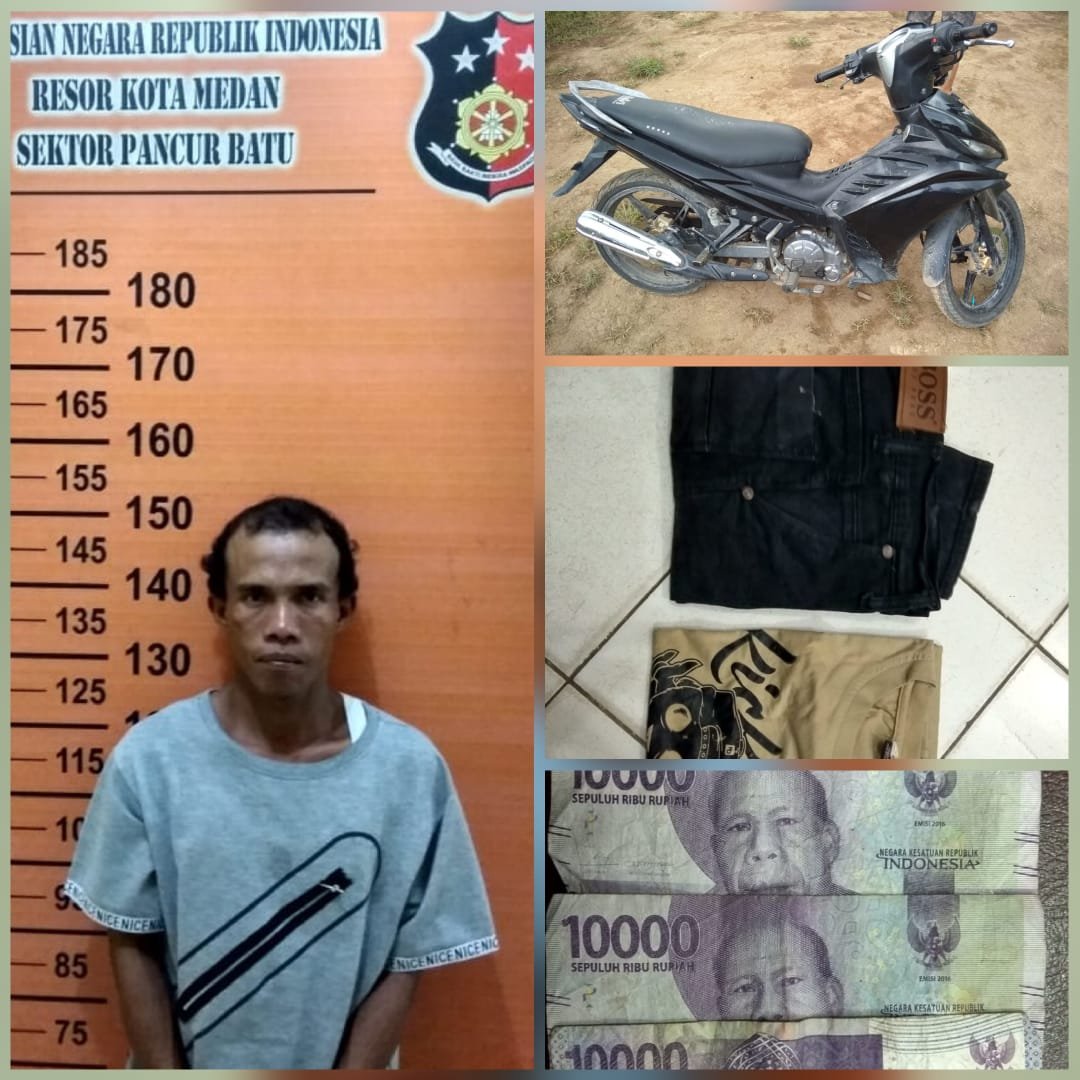 Unit Reskrim Pancur Batu Ringkus Pelaku Kasus 363 R2