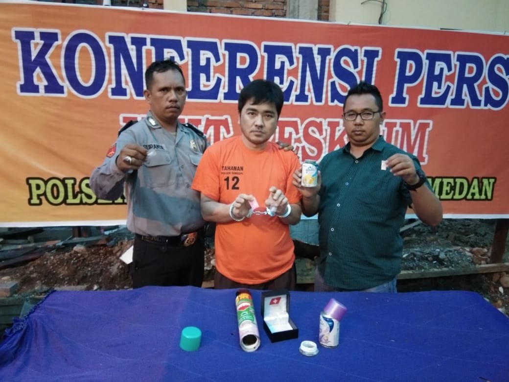 BD Narkoba Tapian Nauli di Gulung Pegasus Polsek Sunggal