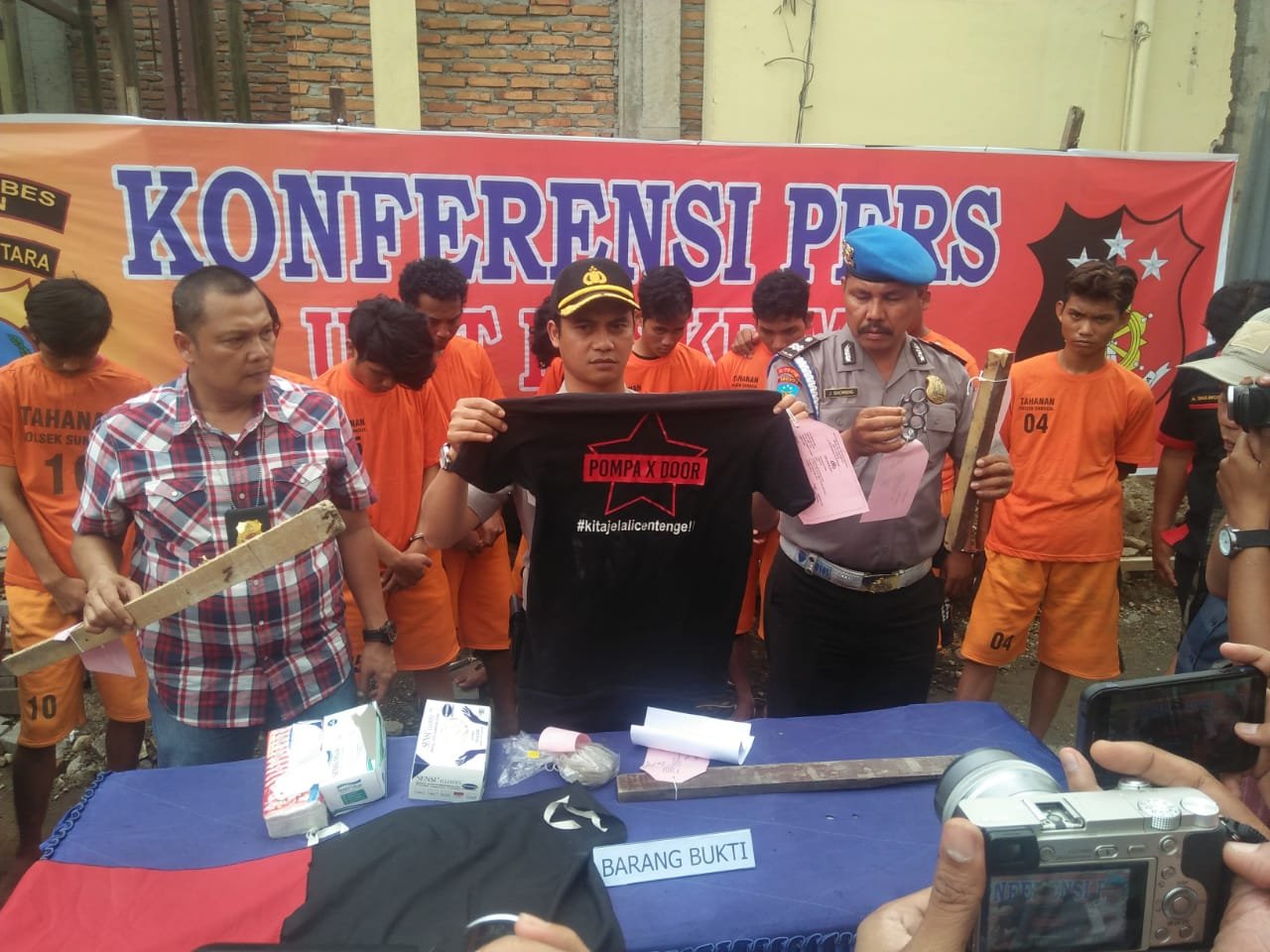 Pegasus Sunggal Ungkap dan Sergap Sembilan Pelaku Begal