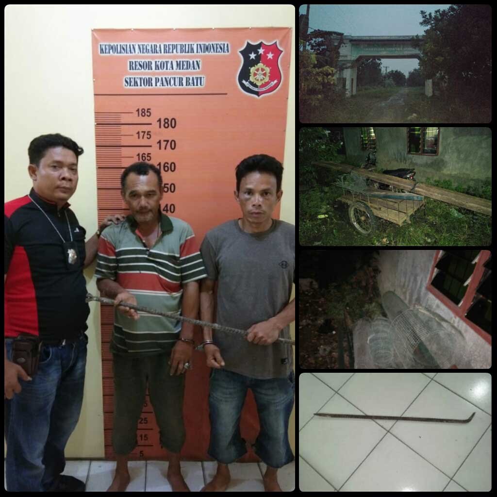 Pegasus Pancur Ungkap Kasus 363 Material Bangun, Dua Pelaku Diamankan