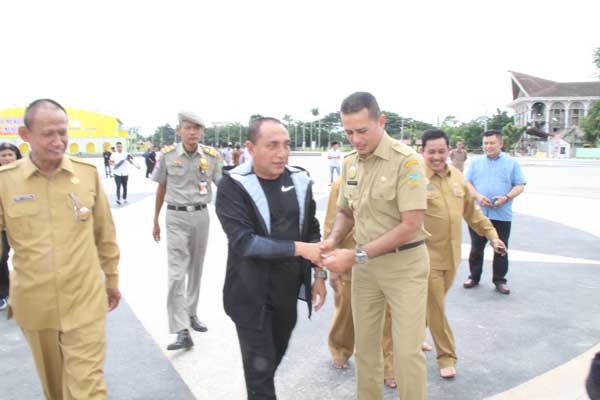 MTQN XXVII Semakin Dekat, Edy Rahmayadi Tinjau Langsung Lokasi Utama Â 