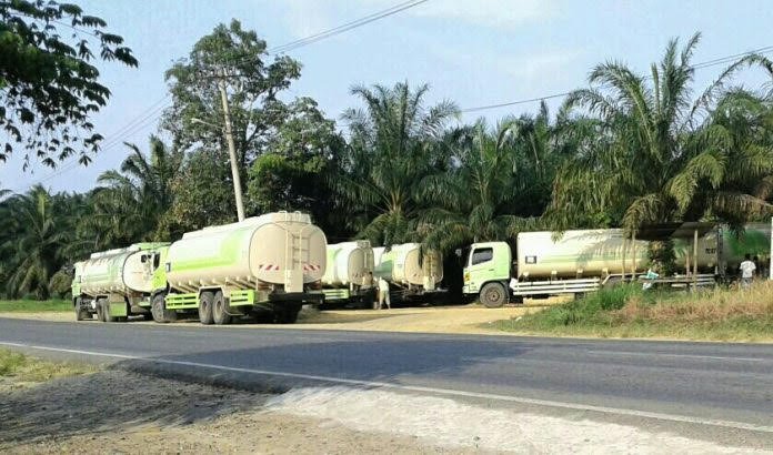 Penampungan CPO Ilegal Marak di Labusel
