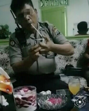 Video Sedot Sabu Viral, Katim TL Polsek Medan Area Menyerahkan Diri