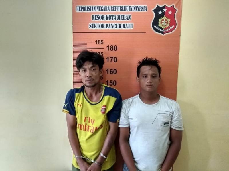 Pegasus Pancurbatu Ungkap Spesialis Curas, Dua Pelaku Dibekuk