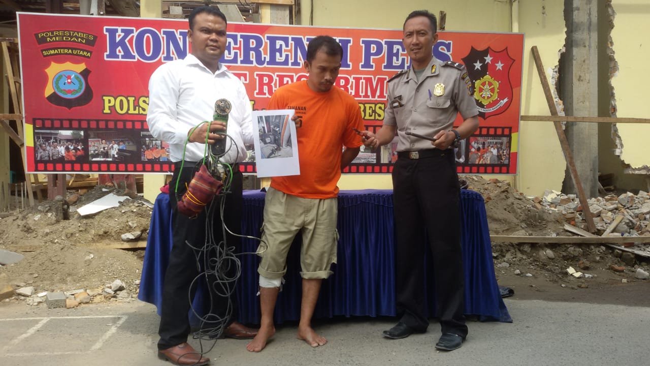Polisi Tembak Pelaku Pembobol Gerai Indomaret