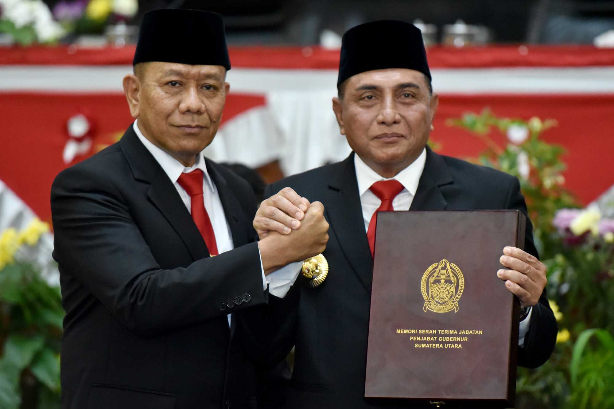 Sertijab, Edy Rahmayadi : Kami akan Selalu Mengganggu Pak Eko