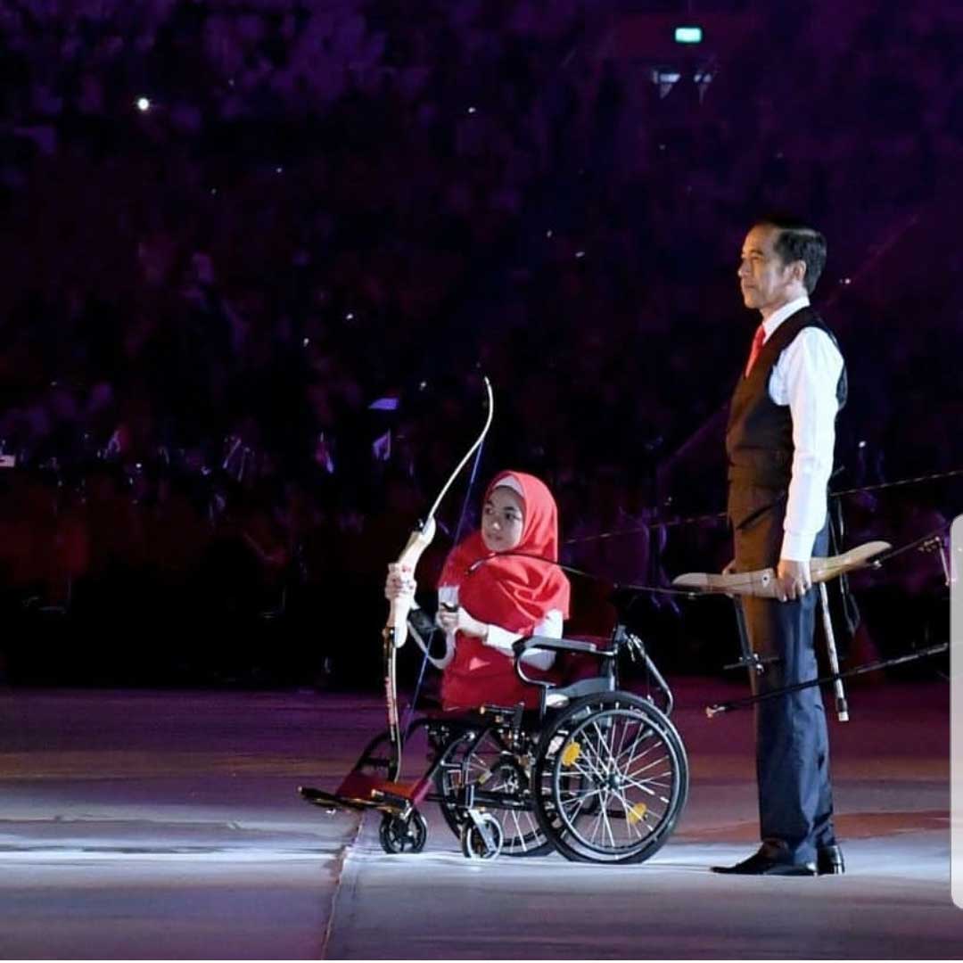 Presiden Jokowi Buka Asian Para Games 2018
