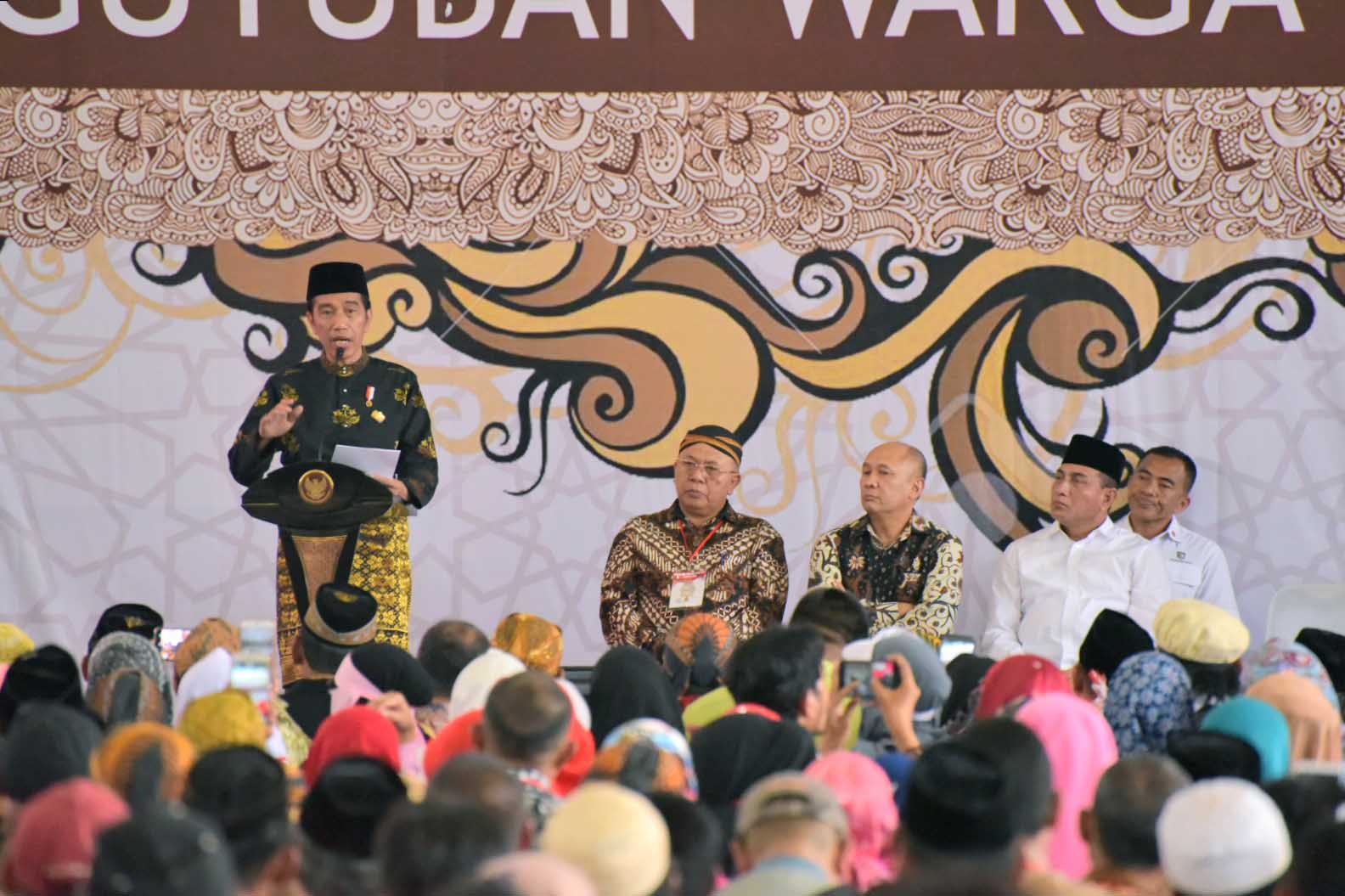 Ketemu Paguyuban Warga Jawa Sumatera, Ini Kata Jokowi