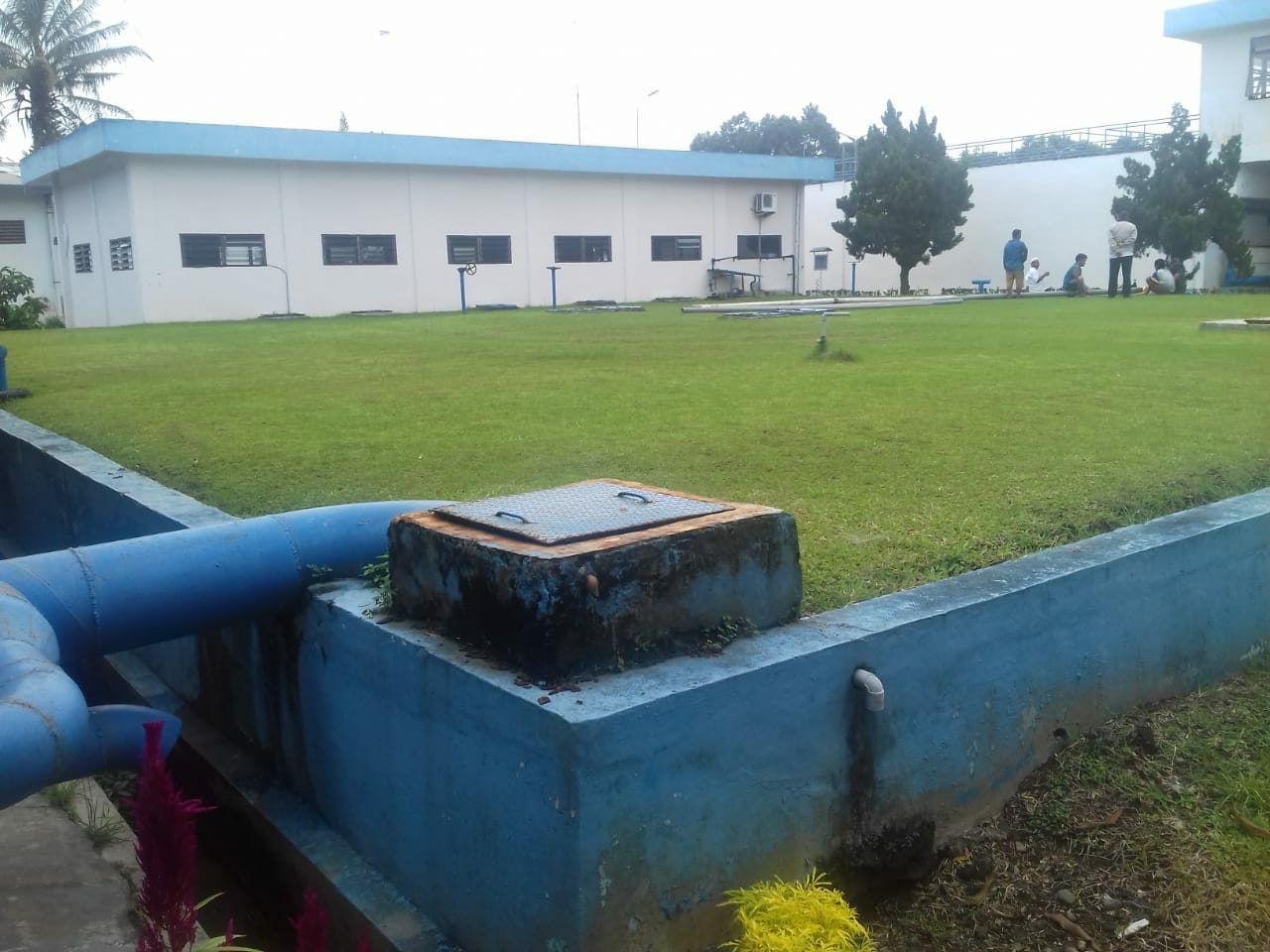 PDAM Tirtanadi Cuci Reservoir & Pasang Magnetic Flow Meter di IPA Hamparan Perak