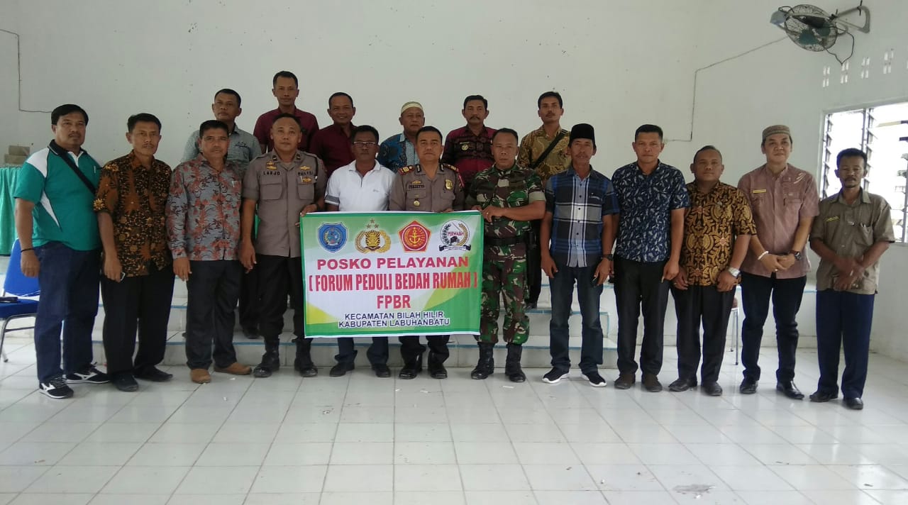 Bantu Warga Kurang Mampu, Forum Peduli Bedah Rumah terbentuk di Bilah Hilir