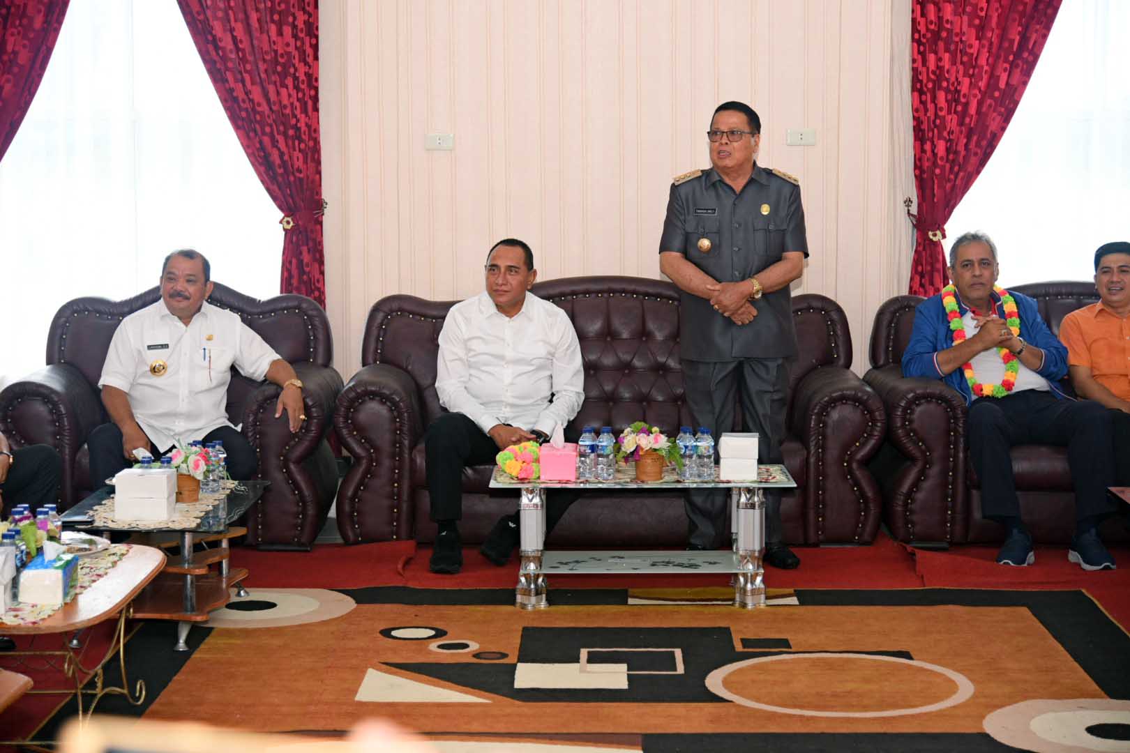 Selamat Datang Gubsu Edy Rahmayadi di Nias