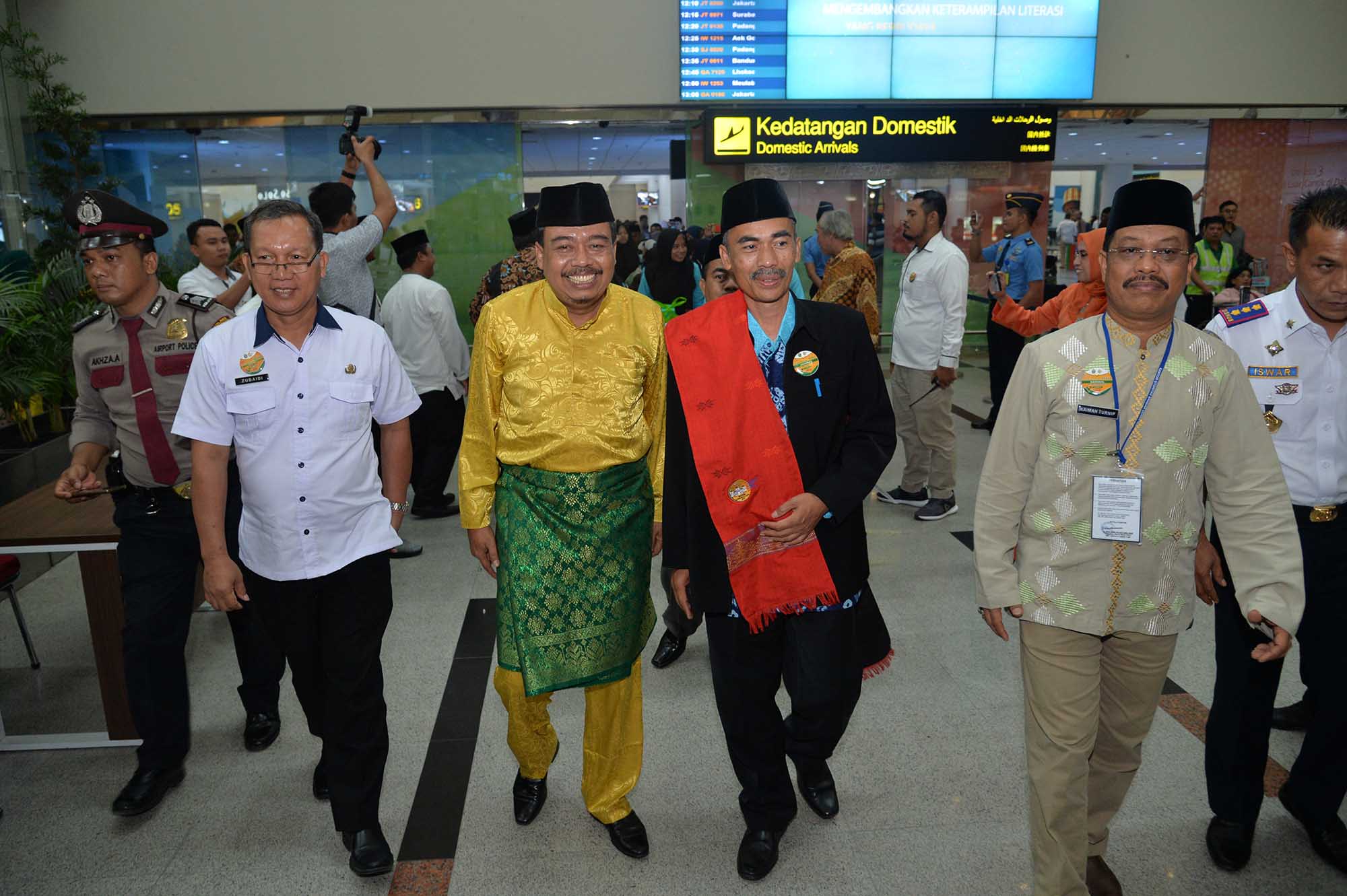 Kafilah Pertama MTQN XXVII Tiba di Sumut Â 