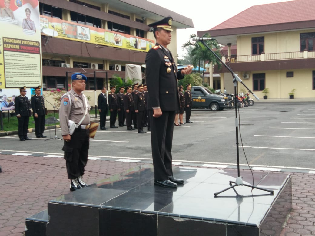 Kapolrestabes Medan Irup Hari Kesaktian Pancasila 1 Oktober 2018