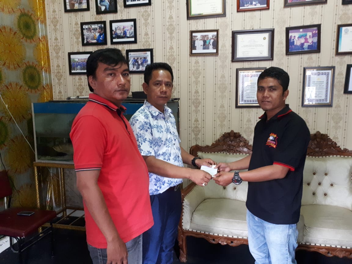 Ketua Pewarta Polrestabes Ringankan Biaya Perobatan Anak Anggota Sedang Sakit