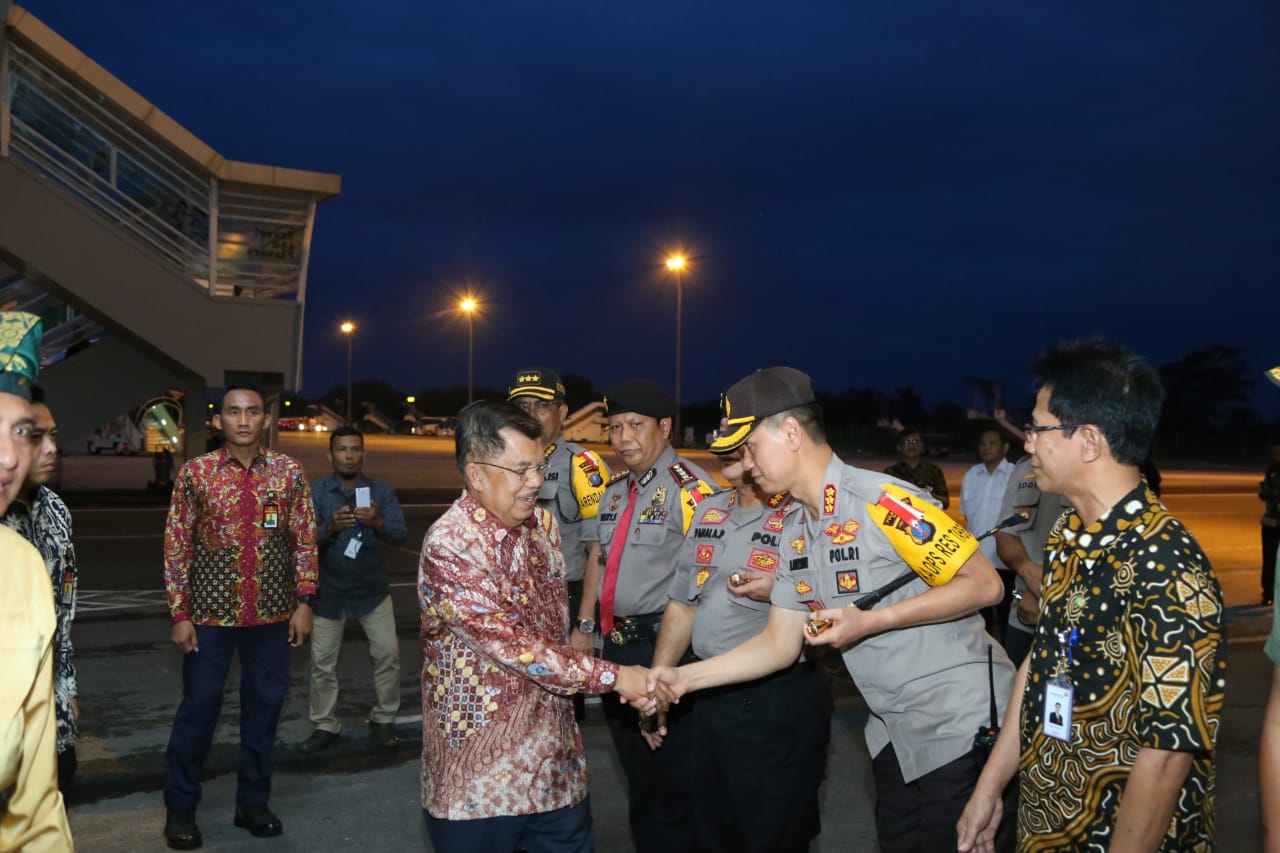 Kapolrestabes Medan Cek Kesiapan Personel dan Menyambut Wapres RI