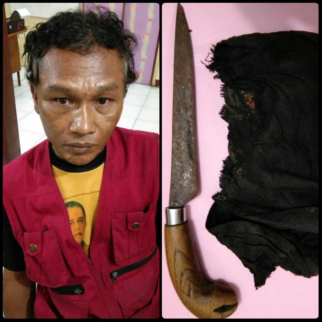 Selipkan Sajam di Pinggang, Pegasus Pancur Batu Amankan Jukir