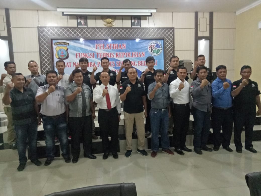 Persempit dan Menekan Penyalahgunaan Narkoba, Sat Res Narkoba Polres Sergei Gelar Latnis