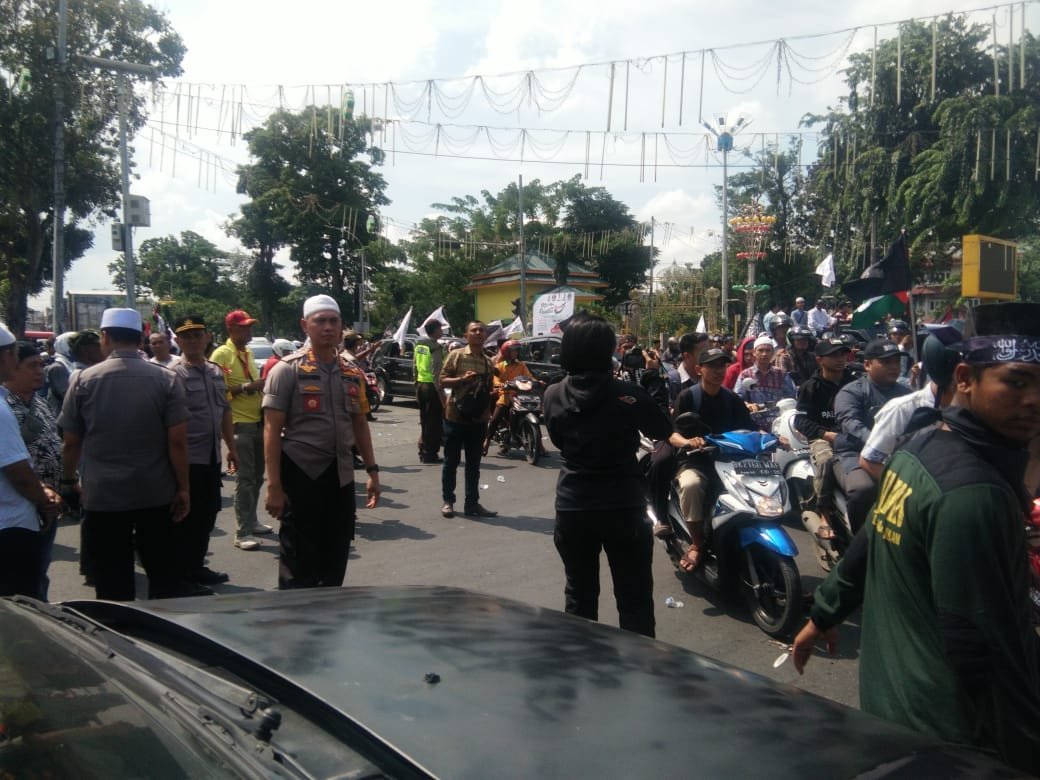 Kapolrestabes Medan Amankan Aksi GNPF Sumut